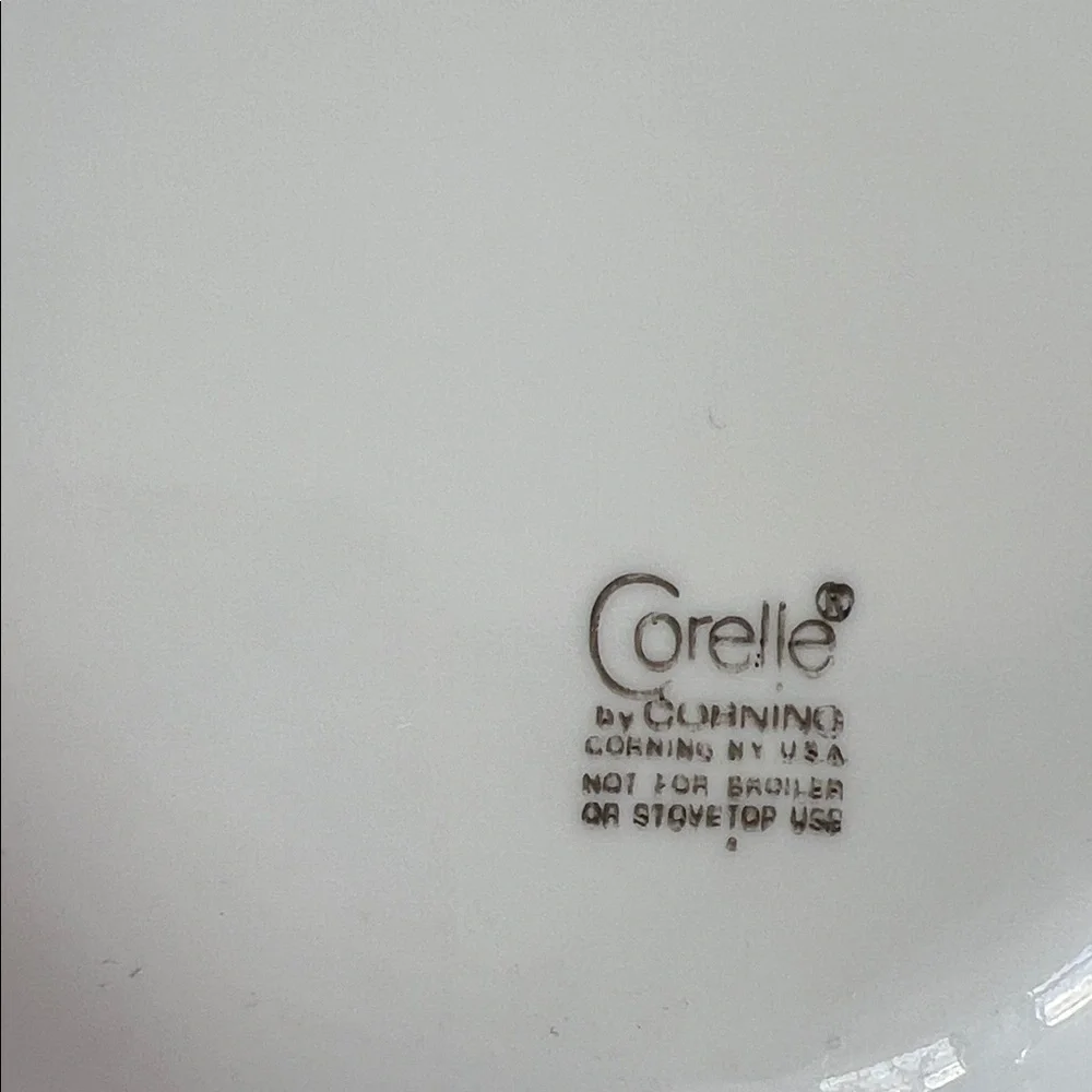 3 Butterfly Gold dessert plates by Corning. Exc replacement plates or start one